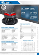 ดอกเสียงกลาง 10" AS. POWER TECH รุ่น 10" Fighter (ราคา/ดอก)