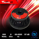 ตู้ลำโพง Point Source ไม้อัดตราภูเขา (พร้อมดอก) ขนาดดอก 10" รุ่น M - 10 (ราคา/ใบ) *ราคาไม่รวมค่าส่ง*