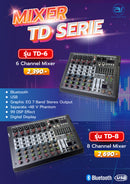 มิกเซอร์ A.S. POWER TECH รุ่น TD - 6