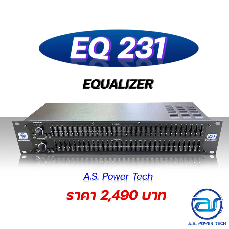 EQ อีควอไลเซอร์ Equalizer A.S. Power Tech รุ่น 231