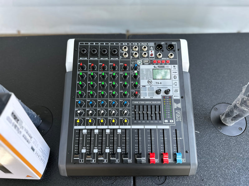 ชุด ACTIVE 2 x 2 รุ่น KW - 156S พร้อมมิกเซอร์ 8 CH และไมโครโฟน