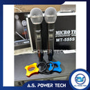 ไมค์ลอยคู่ Microtech รุ่น MT-555S ปรับความถี่ได้