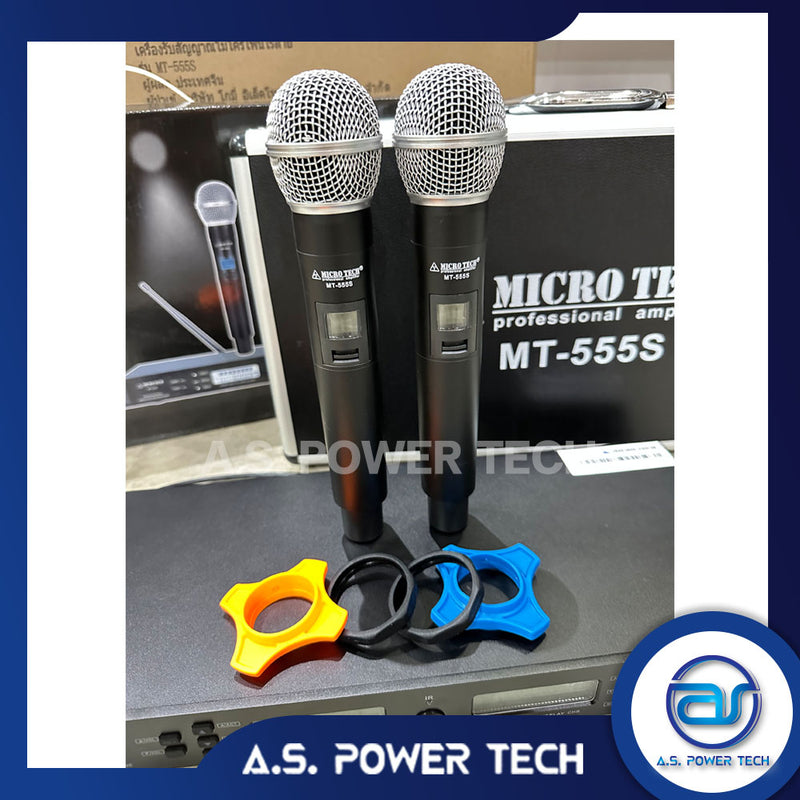 ไมค์ลอยคู่ Microtech รุ่น MT-555S ปรับความถี่ได้