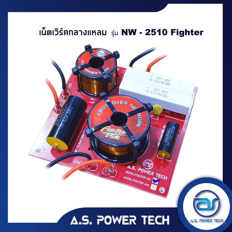 เน็ตเวิร์คกลางแหลม รุ่น NW - 2510 Fighter