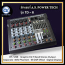 มิกเซอร์ A.S. POWER TECH รุ่น TD - 6