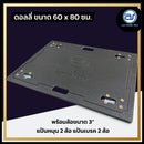 ดอลลี่อเนกประสงค์ ขนาด 60 x 80 ซม. พร้อมล้อเลื่อนขนาด 3 นิ้ว