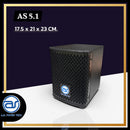 ตู้ลำโพง Point Source ไม้อัดตราภูเขา (พร้อมดอก) ขนาดดอก 5" รุ่น AS 5.1 (ราคา/ใบ) *ราคาไม่รวมค่าส่ง*