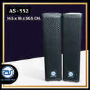 ตู้ลำโพง Column ไม้อัดตราภูเขา (พร้อมดอก) ขนาดดอก 5" รุ่น AS - 552 (ราคา/ใบ) *ราคาไม่รวมค่าส่ง*