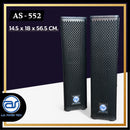 ตู้ลำโพง Column ไม้อัดตราภูเขา (พร้อมดอก) ขนาดดอก 5" รุ่น AS - 552 (ราคา/ใบ) *ราคาไม่รวมค่าส่ง*