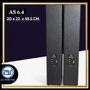 ตู้ลำโพง Column ไม้อัดตราภูเขา (พร้อมดอก) ขนาดดอก 6.5" รุ่น AS 6.4 (ราคา/ใบ) *ราคาไม่รวมค่าส่ง*