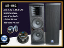 ตู้ลำโพง Column ไม้อัดตราภูเขา (พร้อมดอก) ขนาดดอก 8" รุ่น AS - 882 (ราคา/ใบ) *ราคาไม่รวมค่าส่ง*