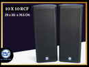 ตู้ลำโพง Column ไม้อัดตราภูเขา (พร้อมดอก) ขนาดดอก 10" รุ่น 10 X 10 RCF (ราคา/ใบ) *ราคาไม่รวมค่าส่ง*