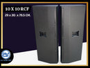 ตู้ลำโพง Column ไม้อัดตราภูเขา (เปล่าไม่มีดอก) ขนาดดอก 10" รุ่น 10 X 10 RCF (ราคา/ใบ) *ราคาไม่รวมค่าส่ง*