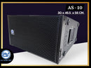 ตู้ลำโพงแขวน Line Array ไม้อัดตราภูเขา (เปล่าไม่มีดอก) ขนาดดอก 10" รุ่น AS - 10 (ราคา/ใบ) *ราคาไม่รวมค่าส่ง*