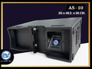 ตู้ลำโพงแขวน Line Array ไม้อัดตราภูเขา (เปล่าไม่มีดอก) ขนาดดอก 10" รุ่น AS - 10 (ราคา/ใบ) *ราคาไม่รวมค่าส่ง*