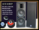 ตู้ลำโพง Column ไม้อัดตราภูเขา (พร้อมดอก) ขนาดดอก 10" รุ่น 10 X 10 RCF (ราคา/ใบ) *ราคาไม่รวมค่าส่ง*