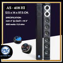 ตู้ลำโพง Column ไม้อัดตราภูเขา ( พร้อมดอก ) ขนาดดอก 4" รุ่น AS - 408 HI (ราคา/ใบ) *ราคาไม่รวมค่าส่ง*