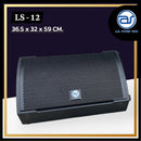 ตู้ลำโพง Monitor ไม้อัดตราภูเขา (พร้อมดอก) ขนาดดอก 12" รุ่น LS - 12 (ราคา/ใบ) *ราคาไม่รวมค่าส่ง*