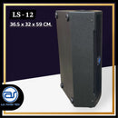 ตู้ลำโพง Monitor ไม้อัดตราภูเขา (พร้อมดอก) ขนาดดอก 12" รุ่น LS - 12 (ราคา/ใบ) *ราคาไม่รวมค่าส่ง*