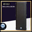 ตู้ลำโพง Point Source ไม้อัดตราภูเขา (เปล่าไม่มีดอก) ขนาดดอก 12" รุ่น AS 12.2 (ราคา/ใบ) *ราคาไม่รวมค่าส่ง*