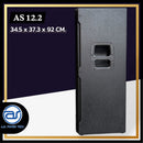 ตู้ลำโพง Point Source ไม้อัดตราภูเขา (เปล่าไม่มีดอก) ขนาดดอก 12" รุ่น AS 12.2 (ราคา/ใบ) *ราคาไม่รวมค่าส่ง*