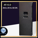 ตู้ลำโพง Point Source ไม้อัดตราภูเขา (เปล่าไม่มีดอก) ขนาดดอก 12" รุ่น AS 12.2 (ราคา/ใบ) *ราคาไม่รวมค่าส่ง*