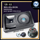 ตู้ลำโพง Monitor ไม้อัดตราภูเขา (พร้อมดอก) ขนาดดอก 12" รุ่น LS - 12 (ราคา/ใบ) *ราคาไม่รวมค่าส่ง*