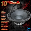ดอกลำโพงขนาด 10" AS. POWER TECH รุ่น 10" Classic (ราคา/ดอก) *ราคาไม่รวมค่าส่ง*