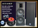 ตู้ลำโพง Column ไม้อัดตราภูเขา (พร้อมดอก) ขนาดดอก 10" รุ่น 10 X 10 RCF (ราคา/ใบ) *ราคาไม่รวมค่าส่ง*