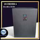 ตู้ลำโพง Sub Woofer ไม้อัดตราภูเขา (เปล่าไม่มีดอก) ขนาดดอก 18" รุ่น 18 ORDER 6 (ราคา/ใบ) *ราคาไม่รวมค่าส่ง*