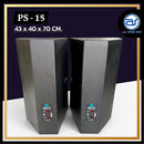 ตู้ลำโพง Point Source ไม้อัดตราภูเขา (พร้อมดอก) ขนาดดอก 15" รุ่น PS -15 (ราคา/ใบ) *ราคาไม่รวมค่าส่ง*