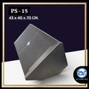 ตู้ลำโพง Point Source ไม้อัดตราภูเขา (พร้อมดอก) ขนาดดอก 15" รุ่น PS -15 (ราคา/ใบ) *ราคาไม่รวมค่าส่ง*