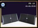 ตู้ลำโพง Point Source ไม้อัดตราภูเขา (เปล่าไม่มีดอก) ขนาดดอก 15" รุ่น PS -15 (ราคา/ใบ) *ราคาไม่รวมค่าส่ง*