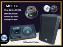 ตู้ลำโพง Monitor ไม้อัดตราภูเขา (พร้อมดอก) ขนาดดอก 12" รุ่น MO - 12 (ราคา/ใบ) *ราคาไม่รวมค่าส่ง*