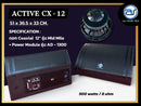 ตู้ลำโพง Monitor ไม้อัดตราภูเขา (พร้อมดอก) ขนาดดอก 12" รุ่น CX - 12 (ราคา/ใบ) *ราคาไม่รวมค่าส่ง*