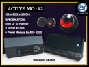 ตู้ลำโพง Monitor ไม้อัดตราภูเขา (พร้อมดอก) ขนาดดอก 12" รุ่น MO - 12 (ราคา/ใบ) *ราคาไม่รวมค่าส่ง*