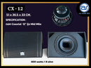 ตู้ลำโพง Monitor ไม้อัดตราภูเขา (พร้อมดอก) ขนาดดอก 12" รุ่น CX - 12 (ราคา/ใบ) *ราคาไม่รวมค่าส่ง*