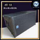 ตู้ลำโพงแขวน Line Array ไม้อัดตราภูเขา (เปล่าไม่มีดอก) ขนาดดอก 12" รุ่น AS - 12 (ราคา/ใบ) *ราคาไม่รวมค่าส่ง*