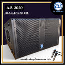 ตู้ลำโพงแขวน Line Array ไม้อัดตราภูเขา (เปล่าไม่มีดอก) ขนาดดอก 12" รุ่น A.S. 2020 (ราคา/ใบ) แถมฟรี ! สลักสแตนเลส 2 ตัว *ราคาไม่รวมค่าส่ง*