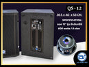 ตู้ลำโพง Sub Woofer ไม้อัดตราภูเขา (พร้อมดอก) ขนาดดอก 12" รุ่น QS - 12 (ราคา/ใบ) *ราคาไม่รวมค่าส่ง*