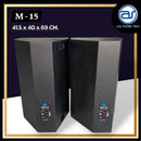 ตู้ลำโพง Point Source ไม้อัดตราภูเขา (พร้อมดอก) ขนาดดอก 15" รุ่น M - 15 (ราคา/ใบ) *ราคาไม่รวมค่าส่ง*