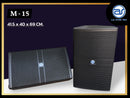 ตู้ลำโพง Point Source ไม้อัดตราภูเขา (พร้อมดอก) ขนาดดอก 15" รุ่น M - 15 (ราคา/ใบ) *ราคาไม่รวมค่าส่ง*
