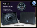ตู้ลำโพง Monitor ไม้อัดตราภูเขา (พร้อมดอก) ขนาดดอก 15" รุ่น CX - 15 (ราคา/ใบ) *ราคาไม่รวมค่าส่ง*