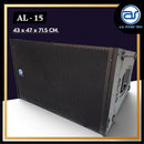 ตู้ลำโพงแขวน Line Array ไม้อัดตราภูเขา (พร้อมดอก) ขนาดดอก 15" รุ่น AL - 15 (ราคา/ใบ) *ราคาไม่รวมค่าส่ง*