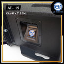 ตู้ลำโพงแขวน Line Array ไม้อัดตราภูเขา (พร้อมดอก) ขนาดดอก 15" รุ่น AL - 15 (ราคา/ใบ) *ราคาไม่รวมค่าส่ง*