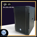 ตู้ลำโพง Sub Woofer ไม้อัดตราภูเขา (พร้อมดอก) ขนาดดอก 15" รุ่น QS - 15 (ราคา/ใบ) *ราคาไม่รวมค่าส่ง*