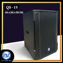 ตู้ลำโพง Sub Woofer ไม้อัดตราภูเขา (พร้อมดอก) ขนาดดอก 15" รุ่น QS - 15 (ราคา/ใบ) *ราคาไม่รวมค่าส่ง*