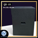 ตู้ลำโพง Sub Woofer ไม้อัดตราภูเขา (พร้อมดอก) ขนาดดอก 15" รุ่น QS - 15 (ราคา/ใบ) *ราคาไม่รวมค่าส่ง*