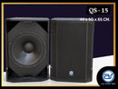 ตู้ลำโพง Sub Woofer ไม้อัดตราภูเขา (พร้อมดอก) ขนาดดอก 15" รุ่น QS - 15 (ราคา/ใบ) *ราคาไม่รวมค่าส่ง*