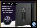 ตู้ลำโพง Sub Woofer ไม้อัดตราภูเขา (พร้อมดอก) ขนาดดอก 15" รุ่น QS - 15 (ราคา/ใบ) *ราคาไม่รวมค่าส่ง*